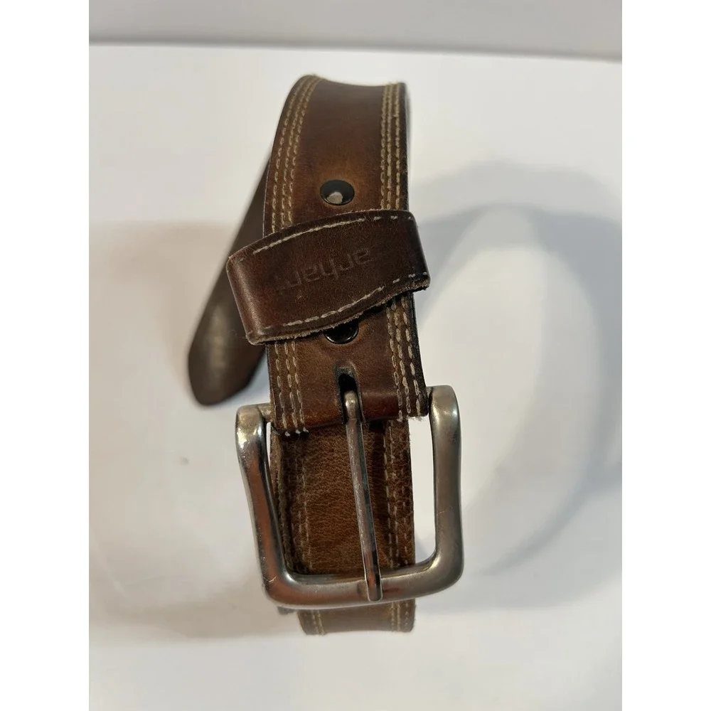 Carhartt Brown Genuine Leather Belt 42